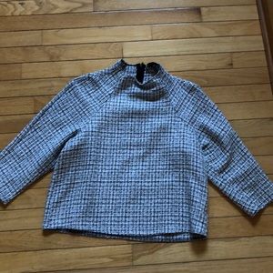 Zara tweed top